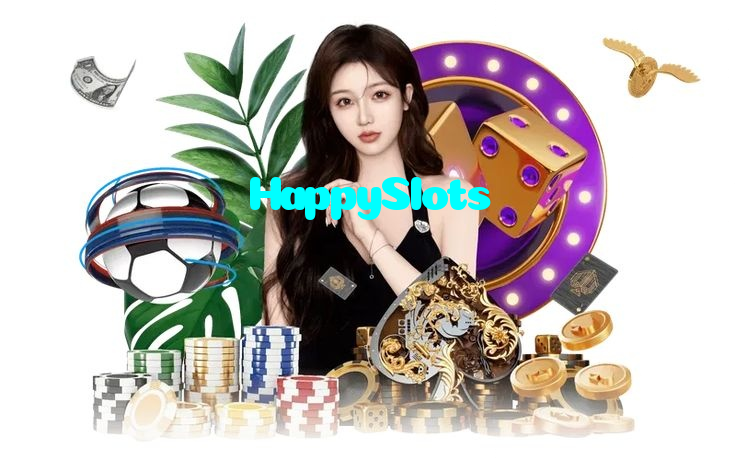 HappySlots casino presented on mobile device in Pakistan with slots and live games